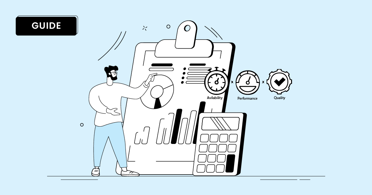 Calculate OEE of machine